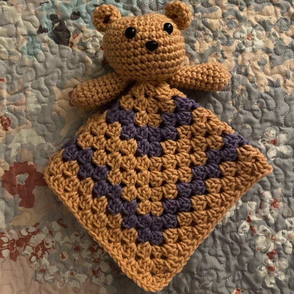 Handmade Teddy Bear Lovey